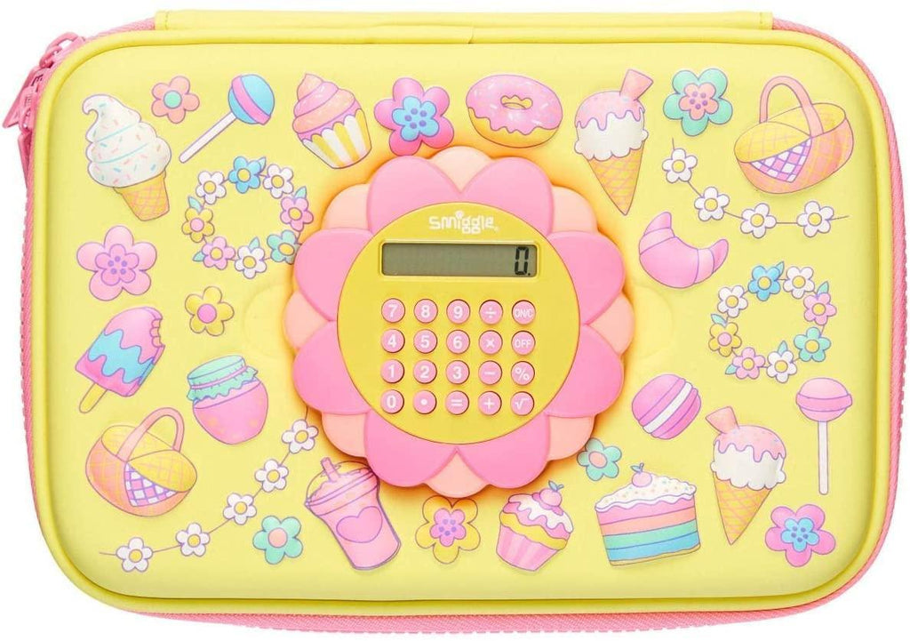 SMIGGLE Calculator Play Hardtop Pencil Case - Mix - TOYBOX Toy Shop