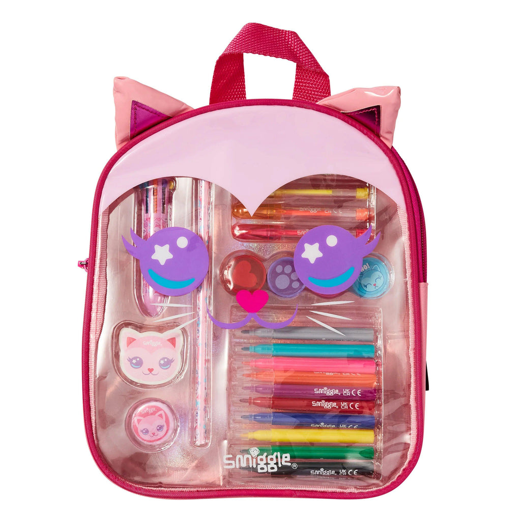 SMIGGLE Character Backpack Kit - Pink - TOYBOX Toy Shop