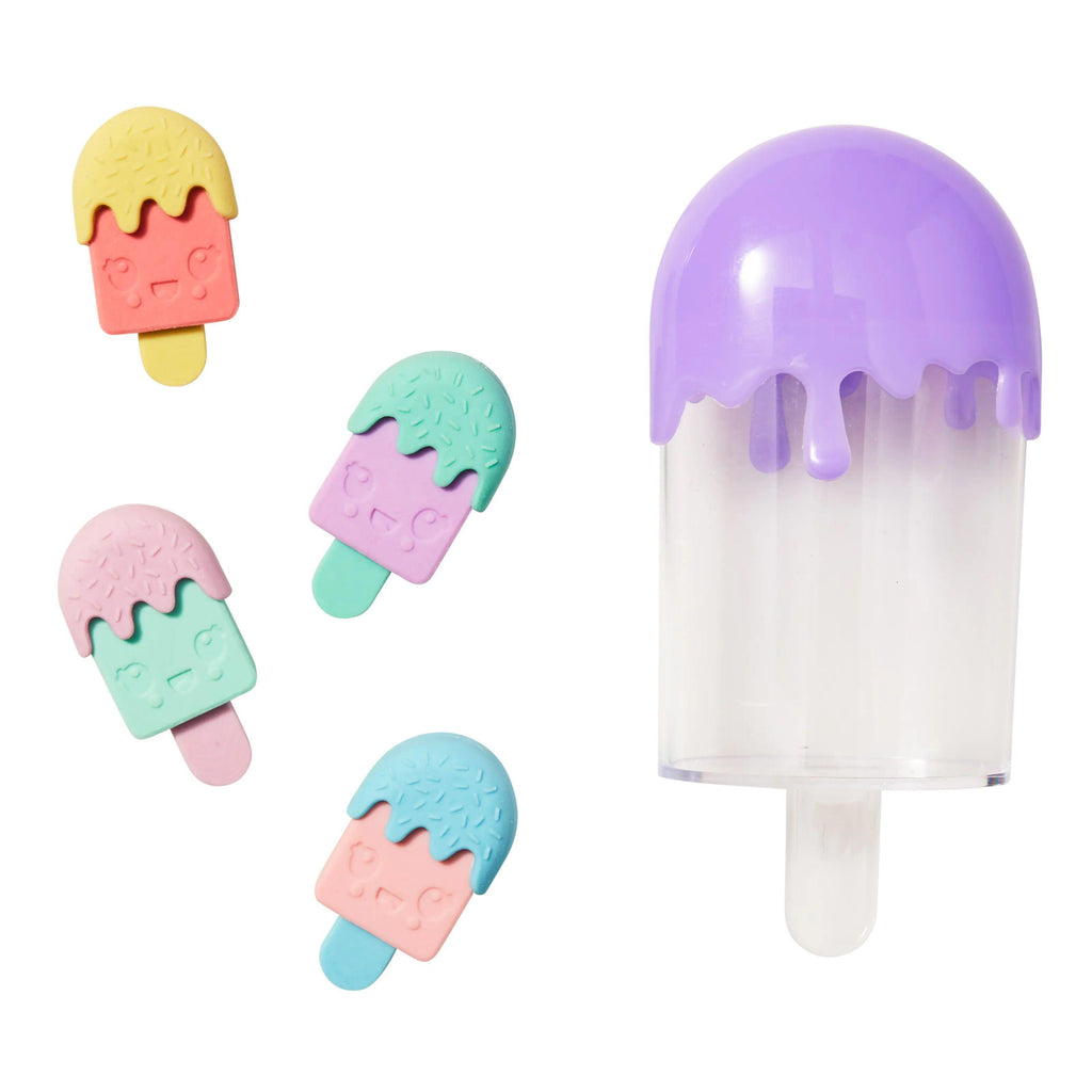 SMIGGLE Cool Treat Eraser Pack - Lilac - TOYBOX Toy Shop