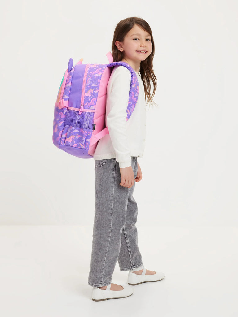 Smiggle Eclipse Classic Attach Backpack - Lilac