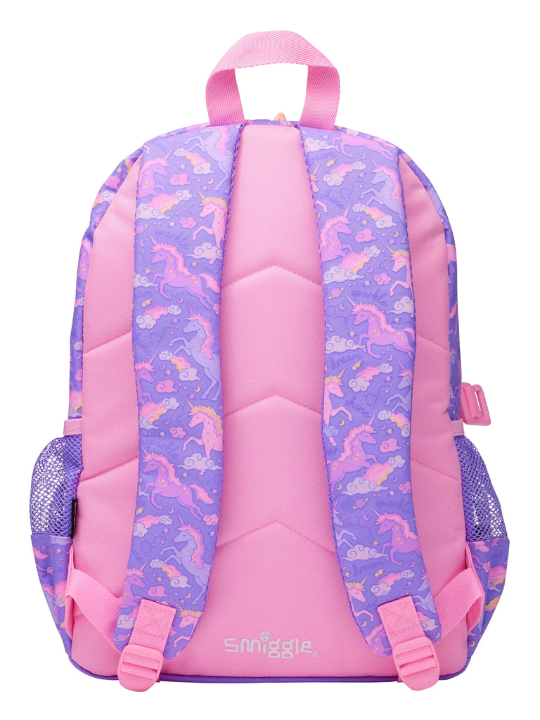 Smiggle Eclipse Classic Attach Backpack - Lilac