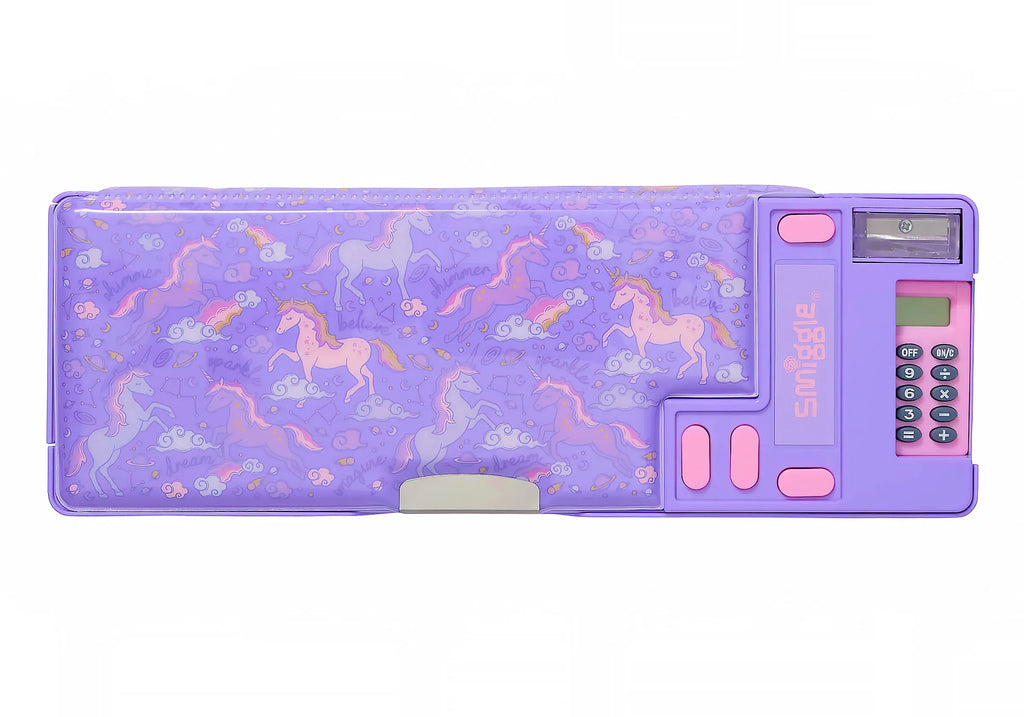 Smiggle Eclipse Pop Out Pencil Case - Lilac