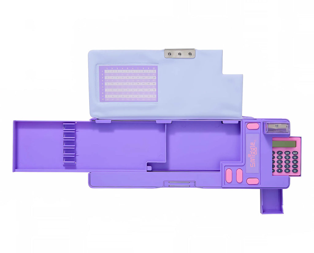 Smiggle Eclipse Pop Out Pencil Case - Lilac