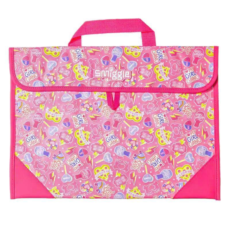 SMIGGLE Express Book Bag - Pink - TOYBOX Toy Shop