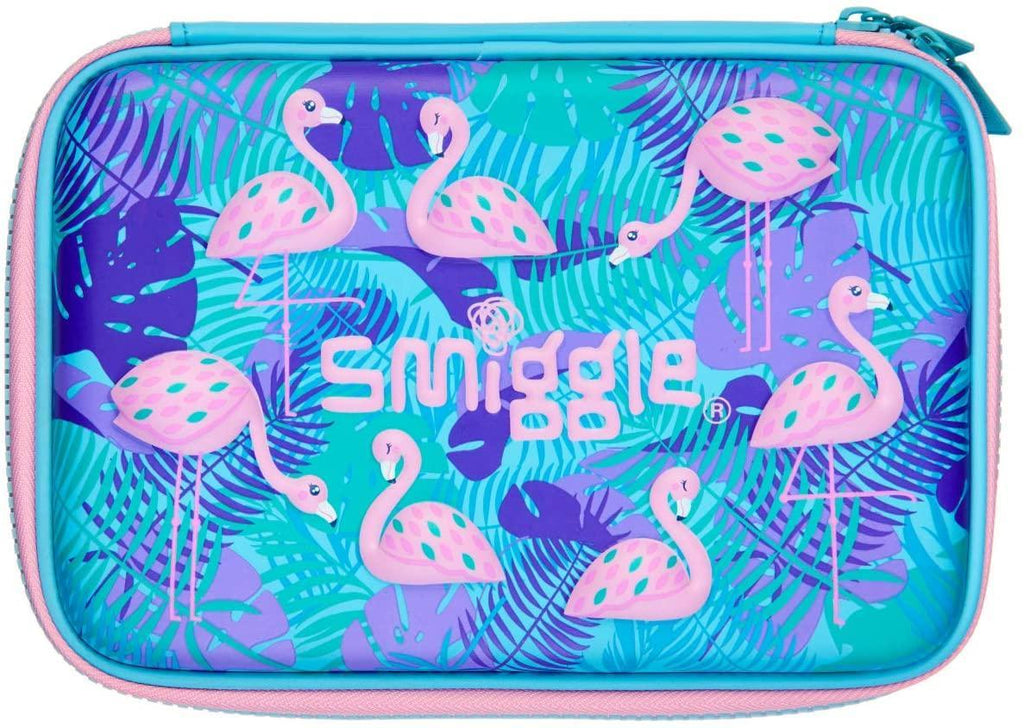 SMIGGLE Flamingo Hardtop Pencil Case - TOYBOX Toy Shop