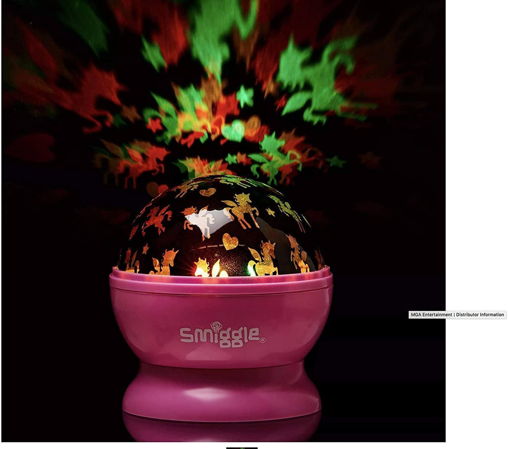 SMIGGLE Galaxy Light Projector Colour Changing, Pink - TOYBOX Toy Shop