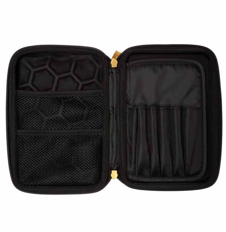 SMIGGLE Gold Hardtop Pencil Case - Black - TOYBOX Toy Shop