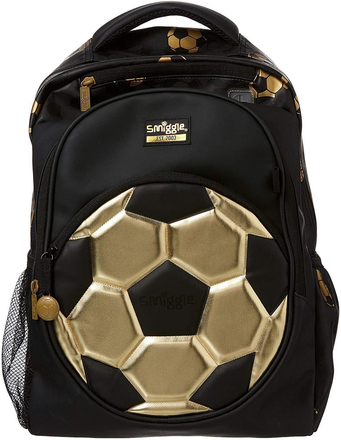 SMIGGLE Gold Kids School Backpack with Laptop Compartment – TOYBOX