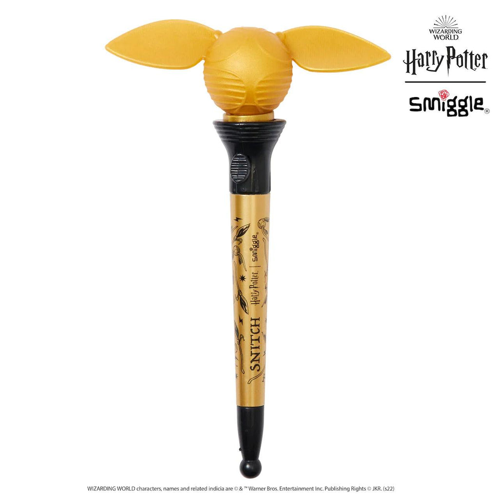 SMIGGLE Harry Potter Novelty Pop Pen -  Gold - TOYBOX Toy Shop