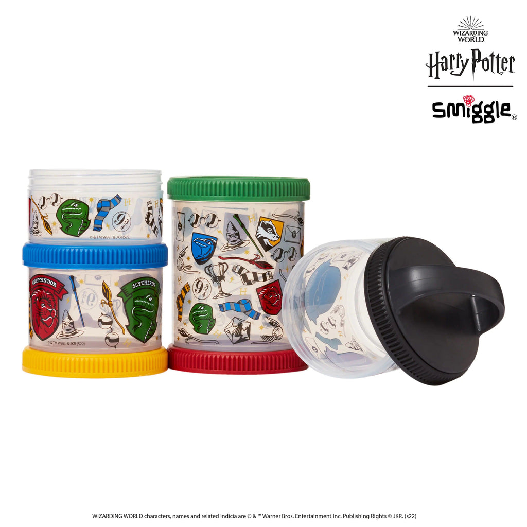 SMIGGLE Harry Potter Snack & Stack Containers - TOYBOX Toy Shop