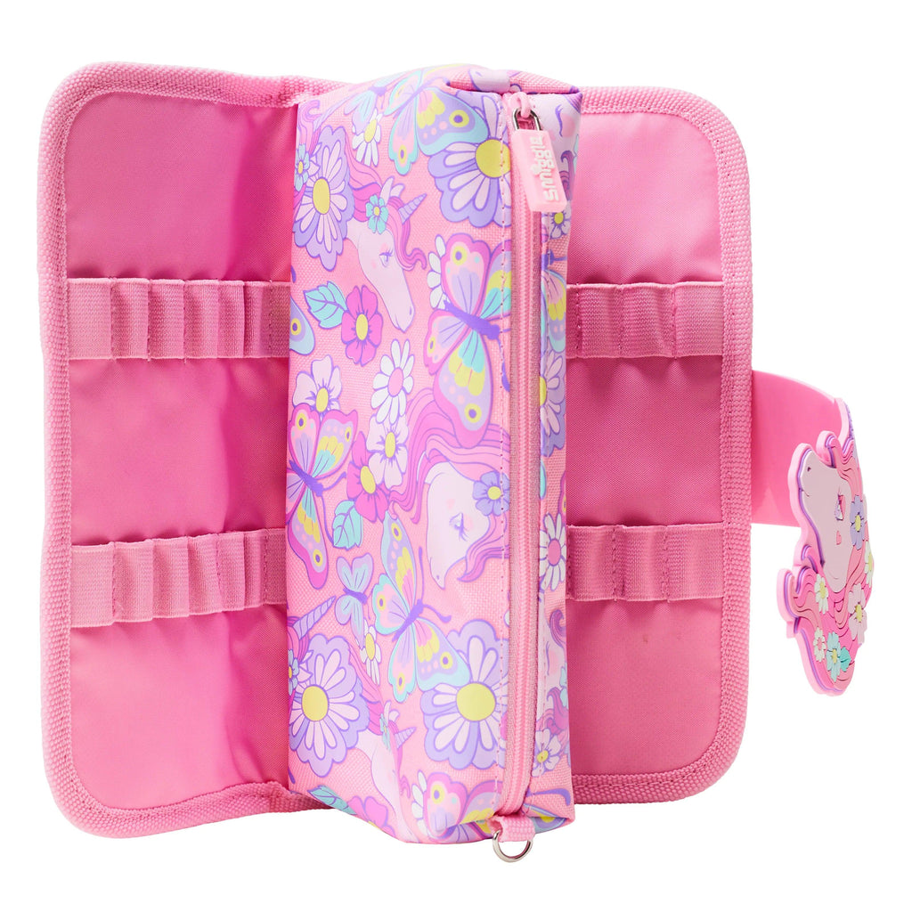 SMIGGLE Hey There Utility Pencil Case - Pink - TOYBOX Toy Shop