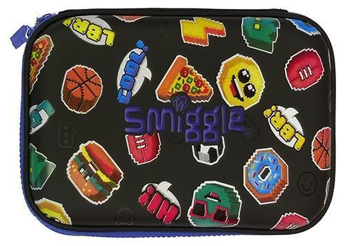 SMIGGLE Hits Pencil Case and Stationery Set - Black - TOYBOX Toy Shop