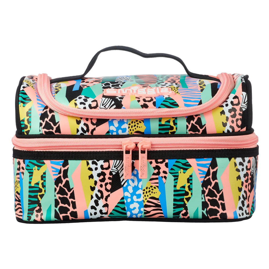 SMIGGLE Illusion Double Decker Lunchbox - Colour Mix - TOYBOX