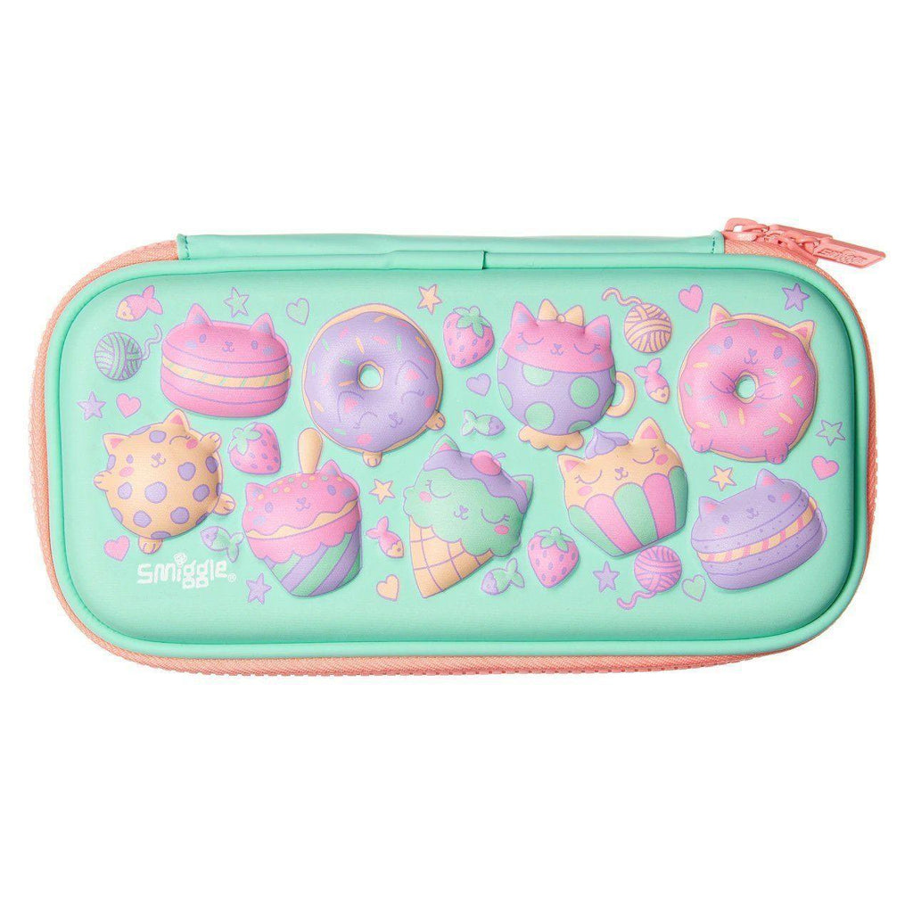 SMIGGLE Live Small Hardtop Pencil Case, Mint - TOYBOX Toy Shop
