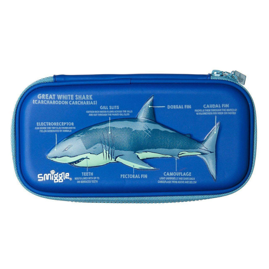 SMIGGLE Live Small Hardtop Pencil Case, Navy - TOYBOX Toy Shop