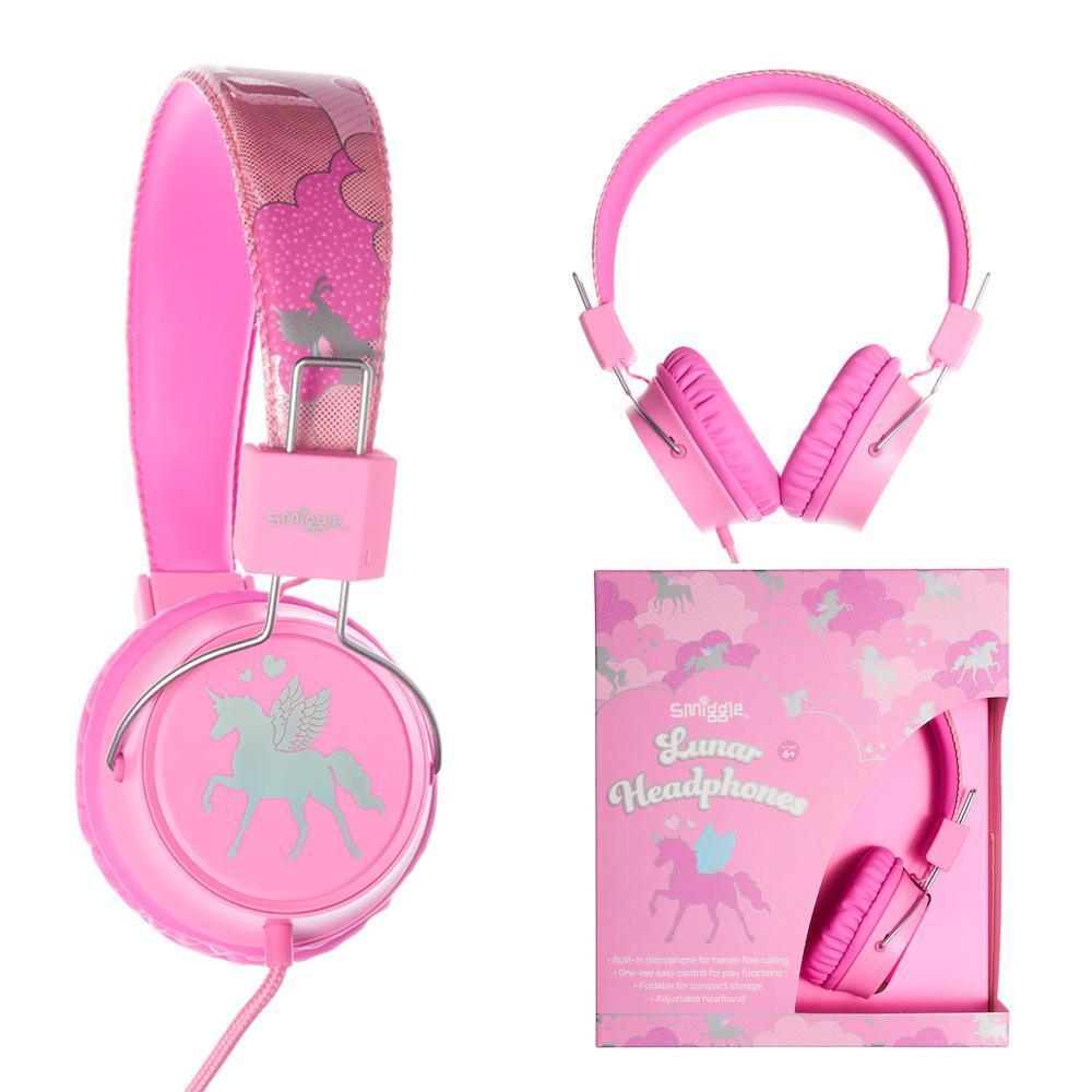 SMIGGLE Lunar Headphones - Pink - TOYBOX