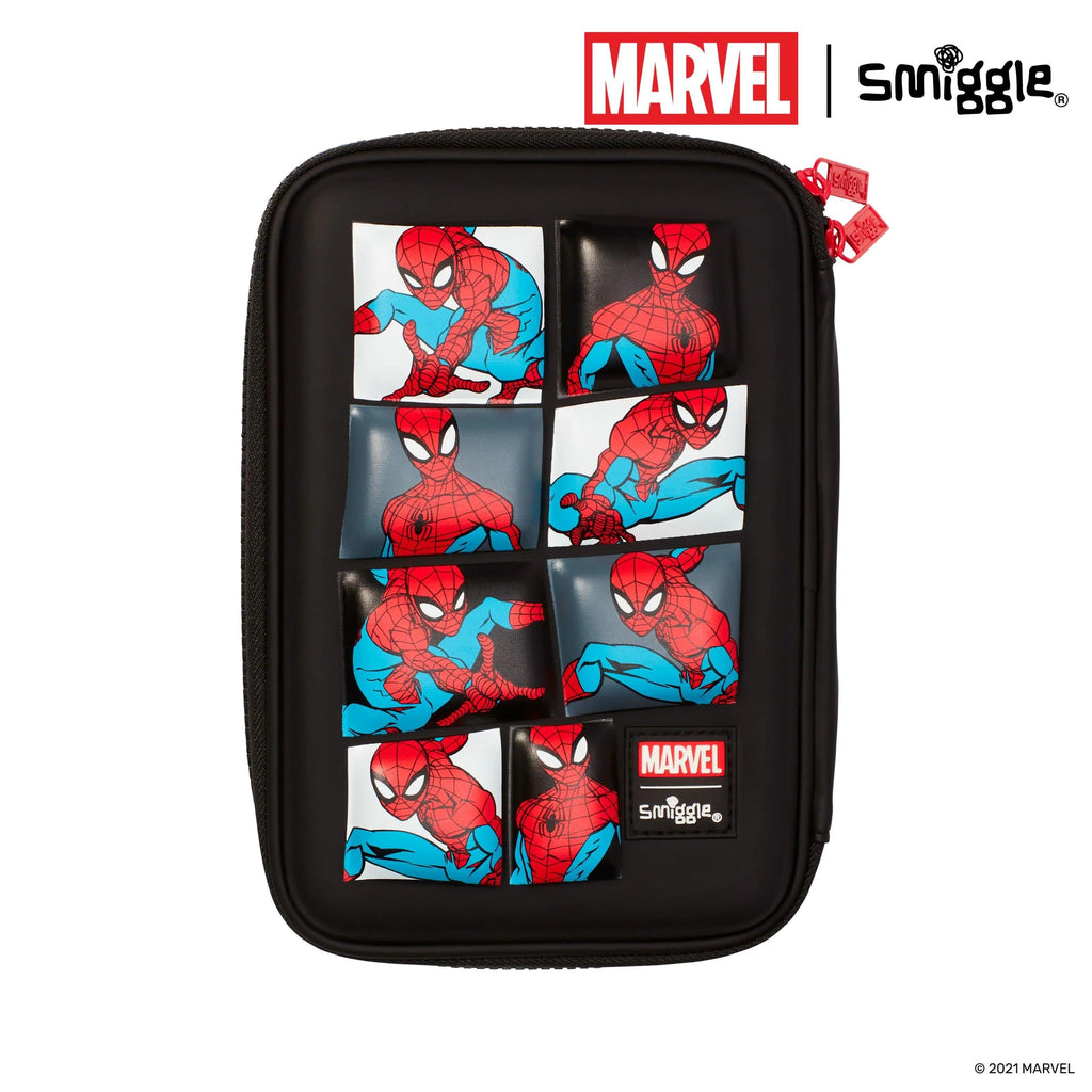 SMIGGLE Marvel Spider-Man Hardtop Pencil Case - TOYBOX Toy Shop