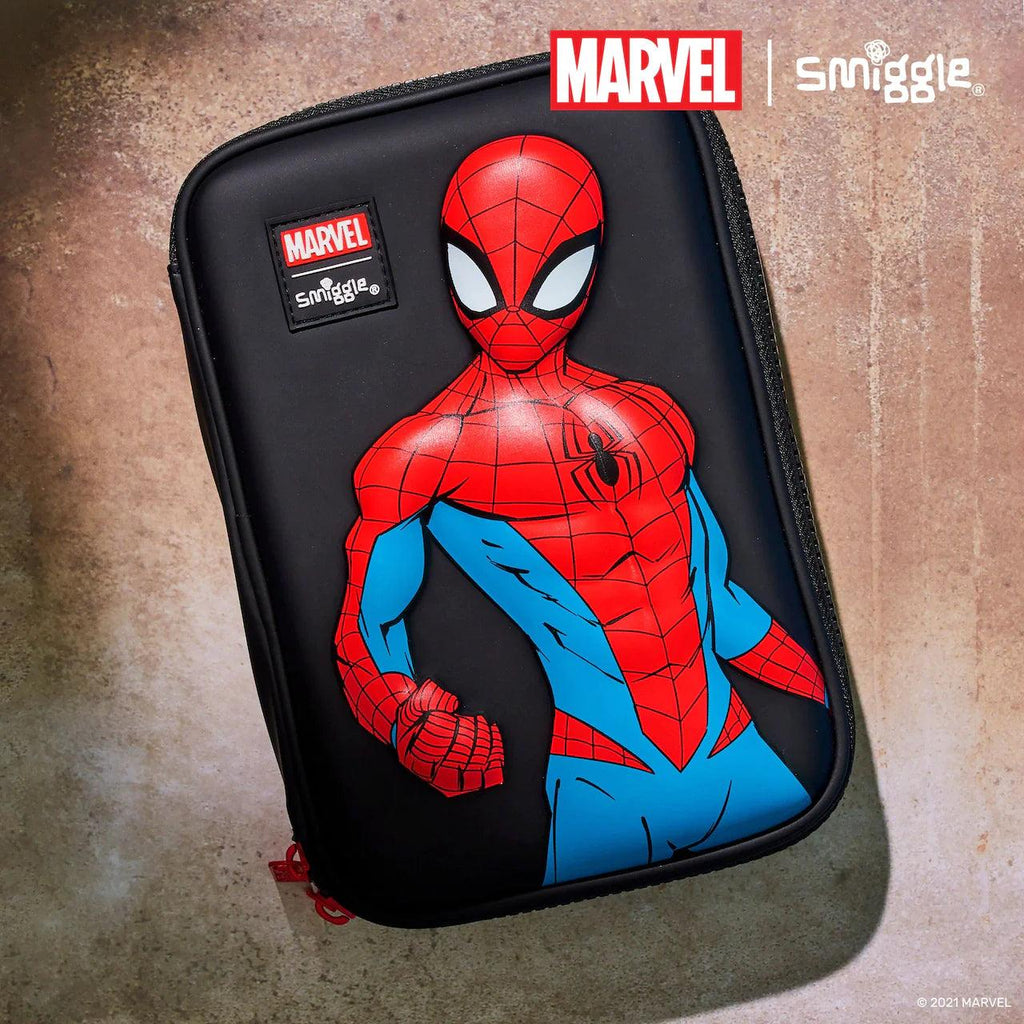 SMIGGLE Marvel Spider-Man Hardtop Pencil Case - TOYBOX Toy Shop