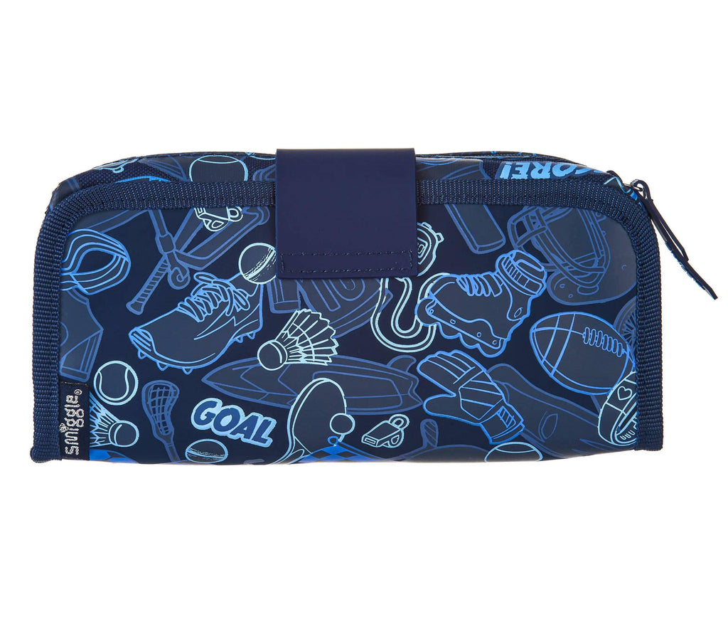SMIGGLE Mesh Utility Pencil Case - Navy - TOYBOX Toy Shop