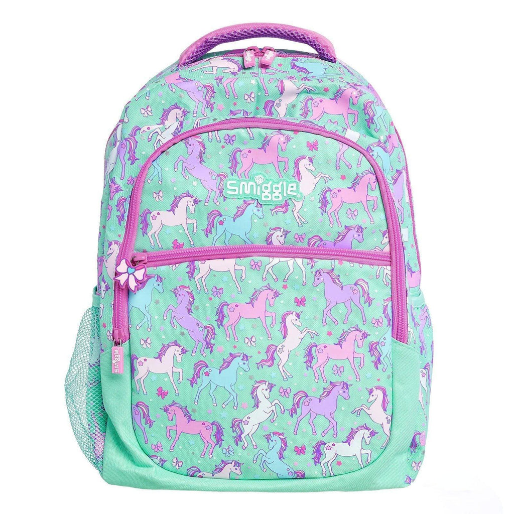 SMIGGLE Mint Unicorn Hits Backpack - TOYBOX Toy Shop