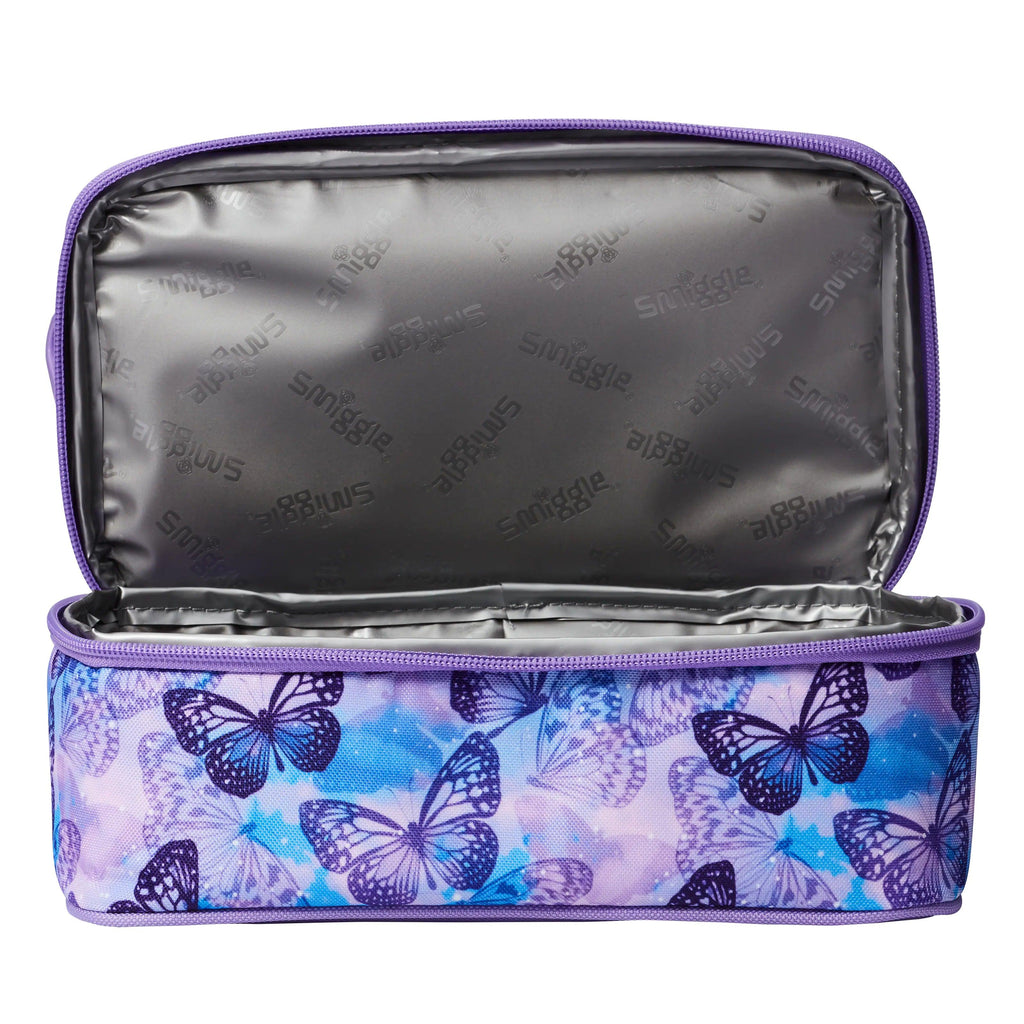 SMIGGLE Mirage Hardtop Lunchbox - Purple - TOYBOX Toy Shop