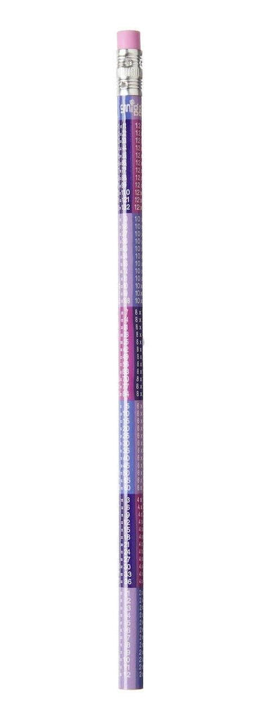 SMIGGLE Pick Me Timestable Pencil - Lilac - TOYBOX Toy Shop