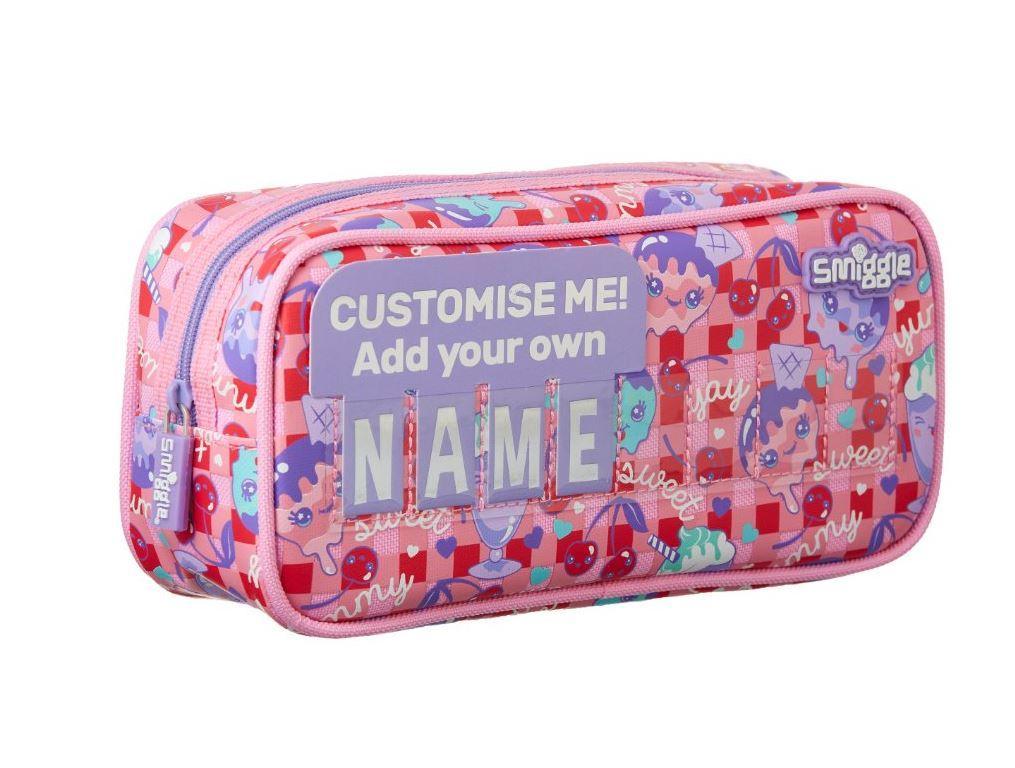 SMIGGLE Plus Cruiser Id Pencil Case - Pink - TOYBOX Toy Shop