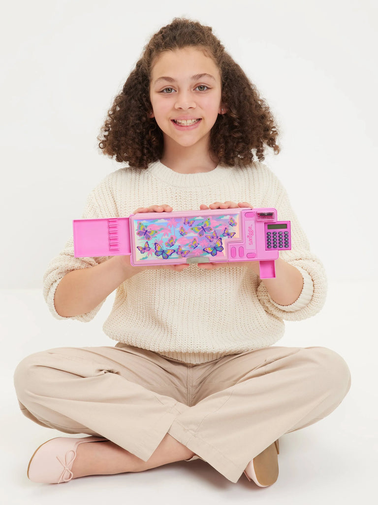 Smiggle Rush Pop Out Pencil Case - Pink
