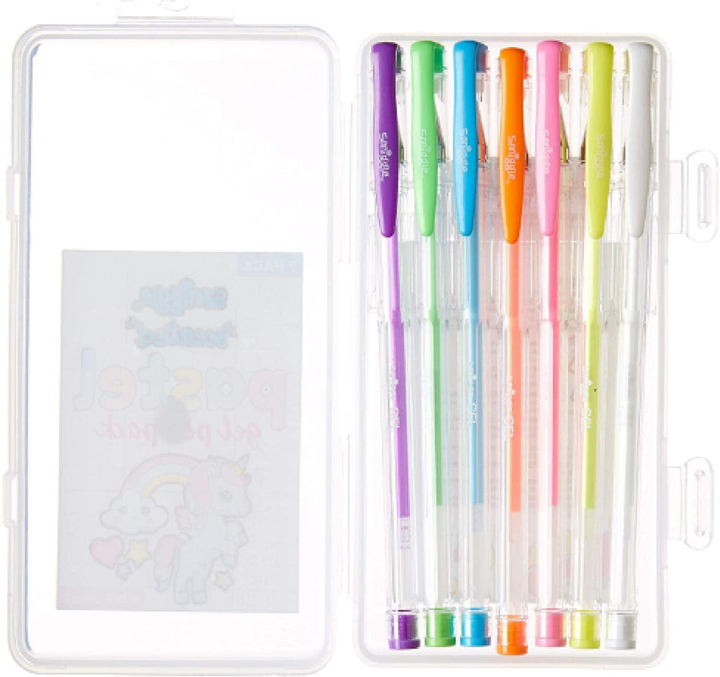 SMIGGLE Scented Pastel Gel Pen Pack X7 - TOYBOX Toy Shop