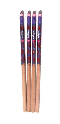 SMIGGLE Scented Pencil, 4-Pack Chocolate - TOYBOX Toy Shop