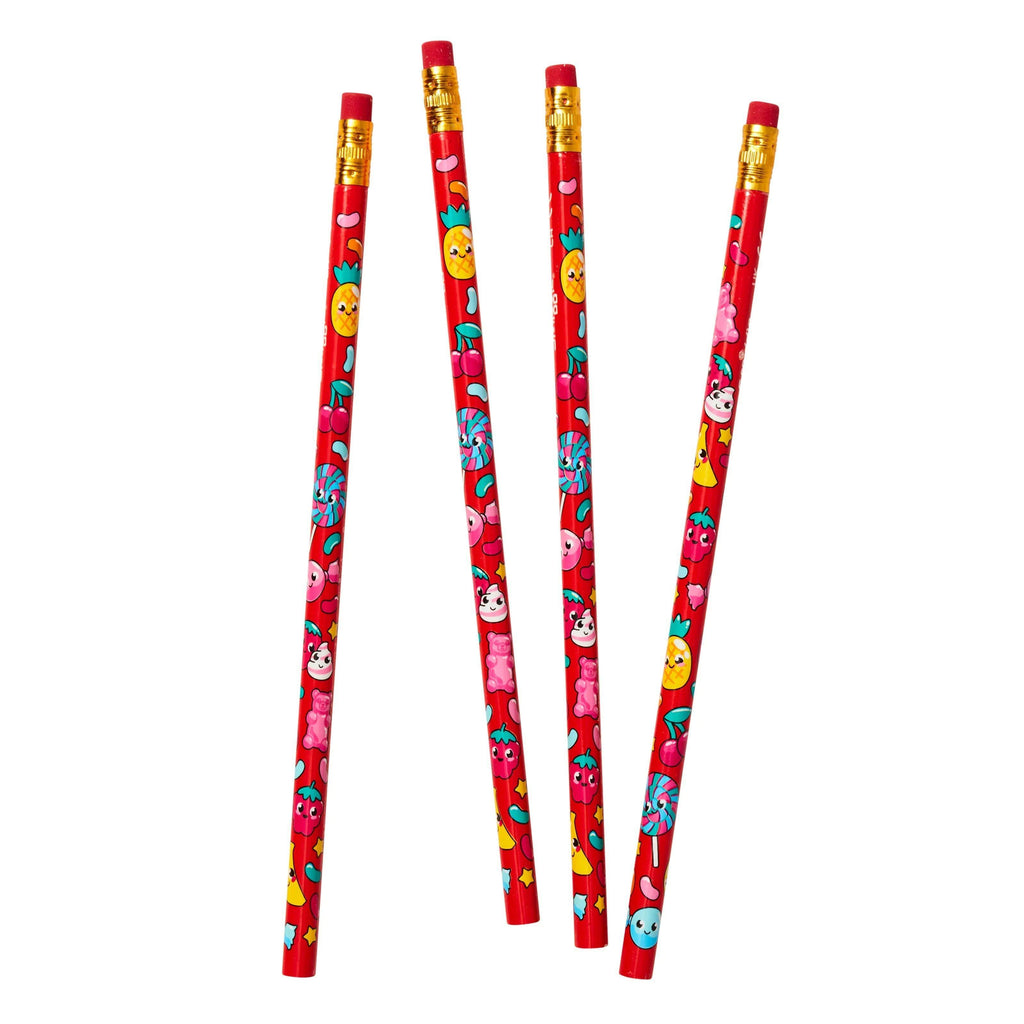 SMIGGLE Scented Pencil Pack X4 - Party Mix - TOYBOX Toy Shop