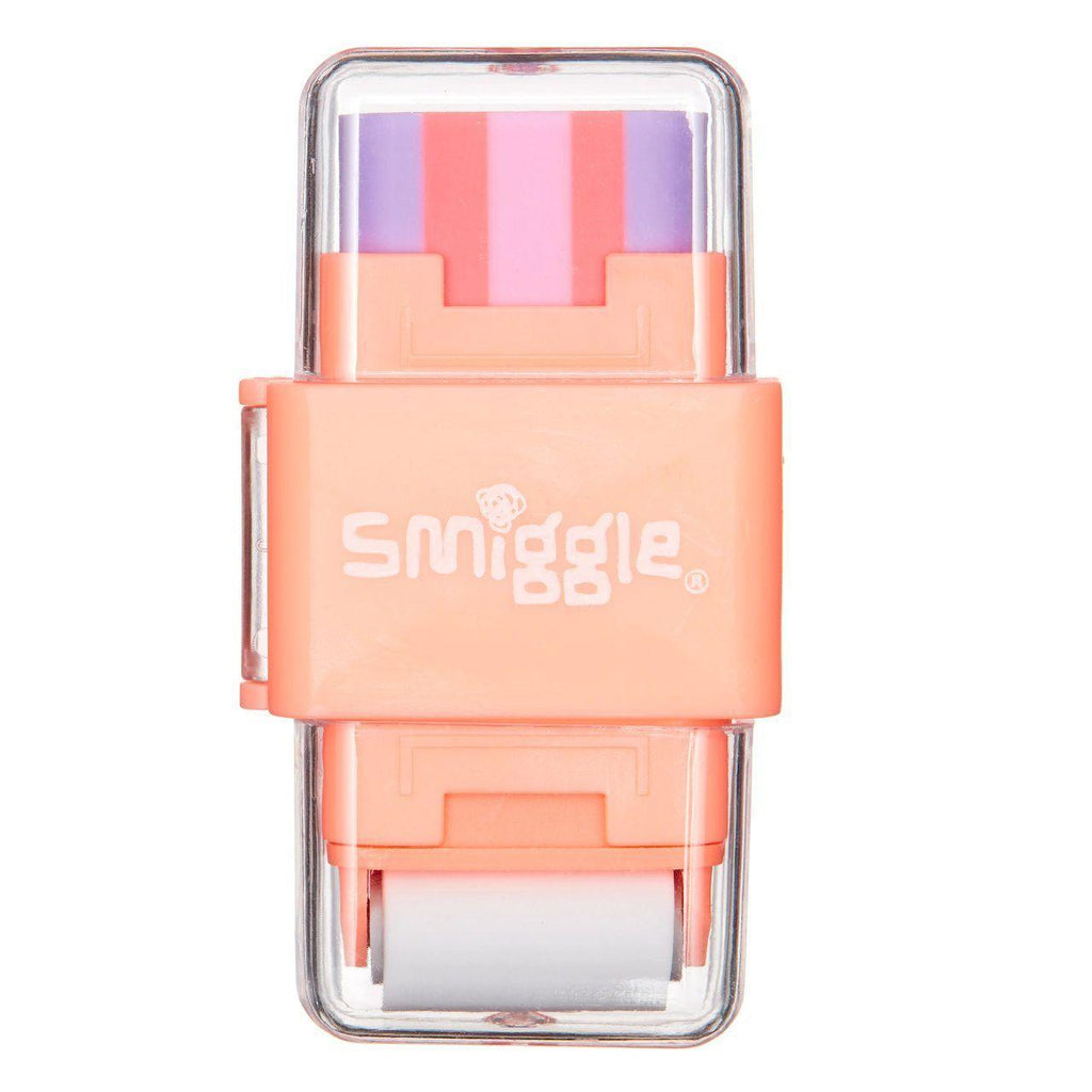 SMIGGLE Sharp Again Roll Eraser & Sharpener - Assorted - TOYBOX Toy Shop