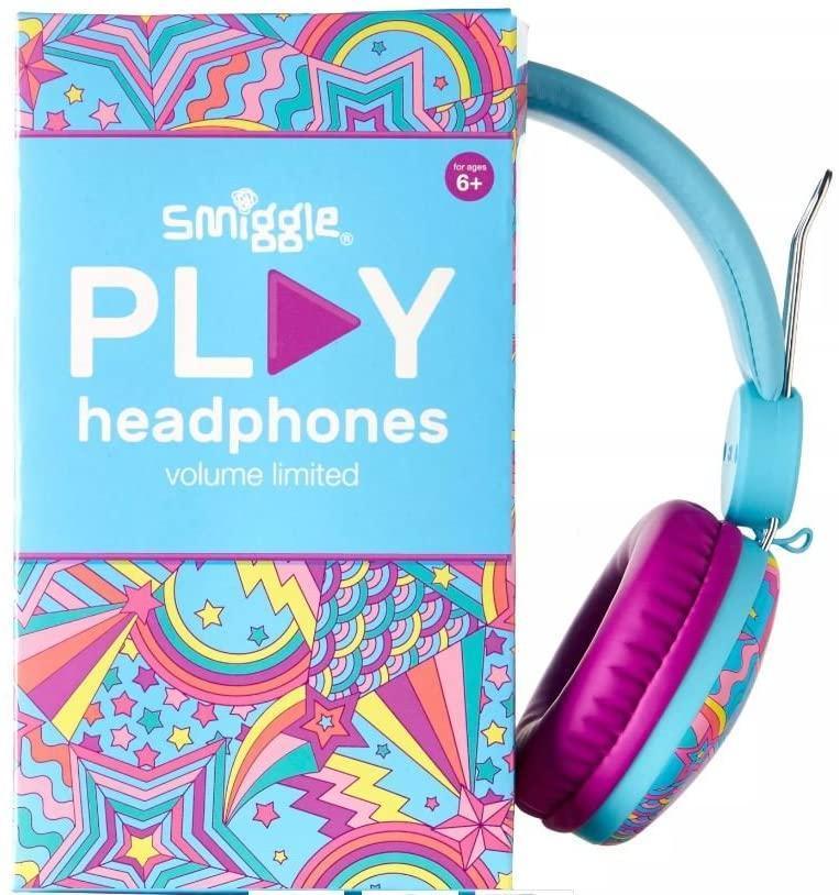 SMIGGLE Snaps Play Headphones - Blue - TOYBOX Toy Shop