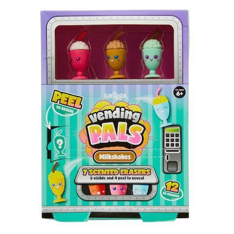 SMIGGLE Vending Pals Scented Erasers Pack - TOYBOX Toy Shop