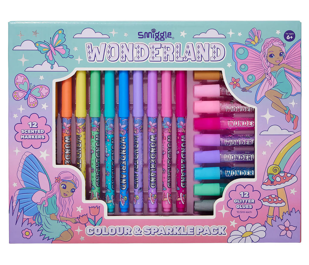 Smiggle Wonderland Colour & Sparkle Pack