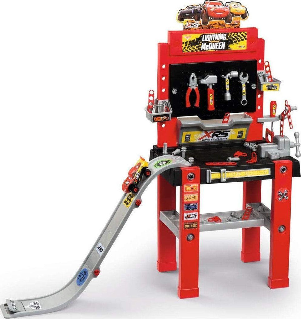 Smoby Cars XRS Workbench Bricolo Centre with Accessories - TOYBOX Toy Shop