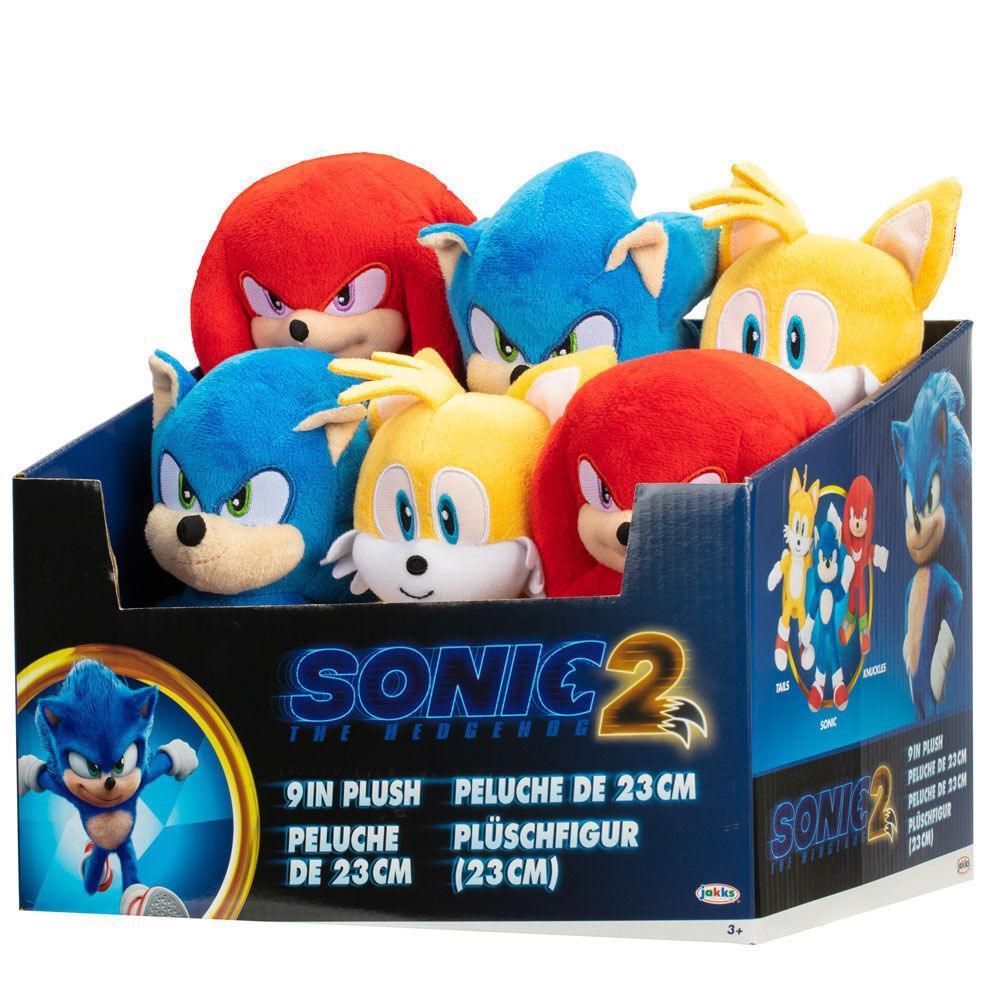 Sonic 2 Plush Toys 23cm - Assorted - TOYBOX Toy Shop