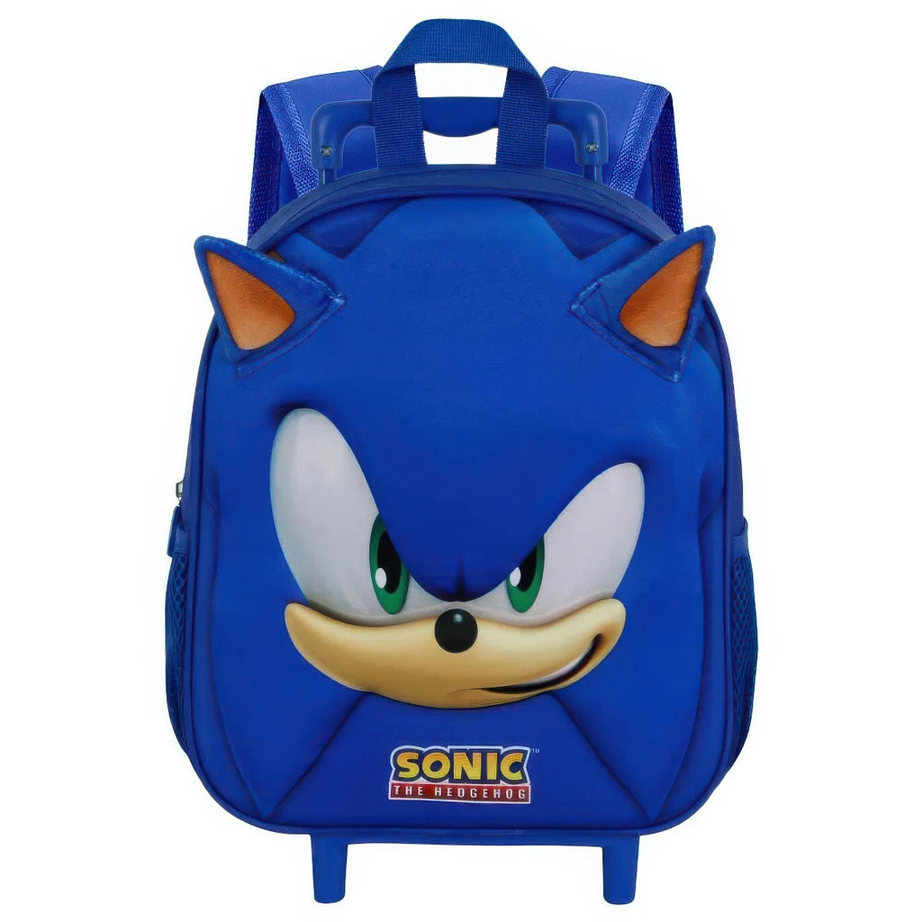 Sonic the Hedgehog Face 3D Trolley 31cm - TOYBOX Toy Shop