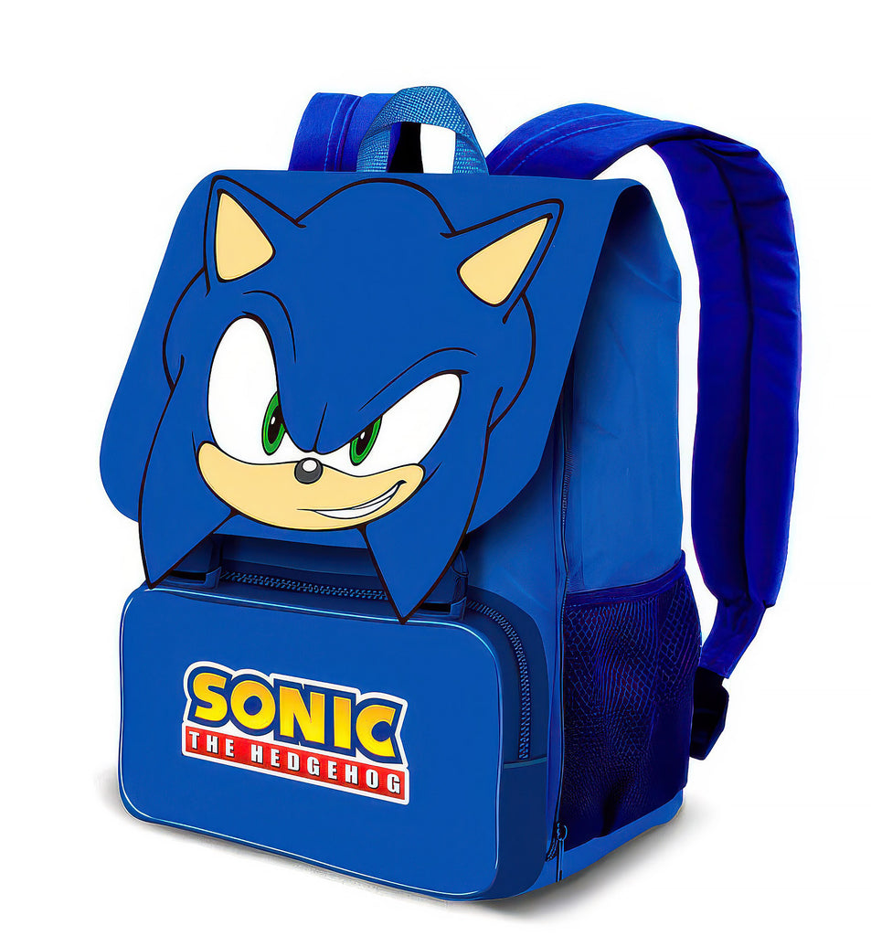 SONIC the Hedgehog Flap Backpack 45cm - TOYBOX Toy Shop