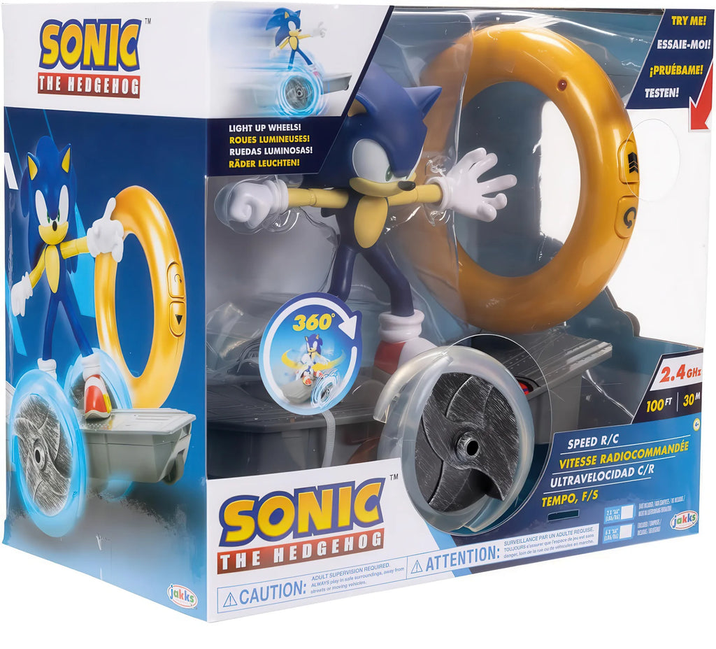 Sonic the Hedgehog Speed R/C Skateboard - TOYBOX Toy Shop