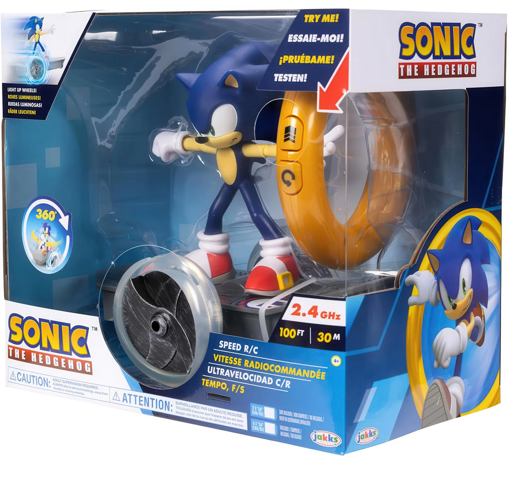 Sonic the Hedgehog Speed R/C Skateboard - TOYBOX Toy Shop