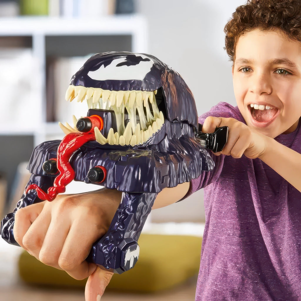 Spider-Man Venom Versus Marvel's Venom Strike Blaster