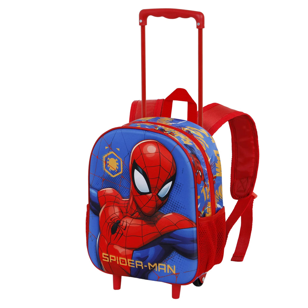 SPIDERMAN Small 3D Backpack with Wheels - Leader - TOYBOX Toy Shop