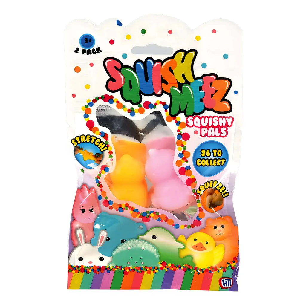 Squish Meez Squishy Pals Toys 2-Pack - Assorted - TOYBOX Toy Shop