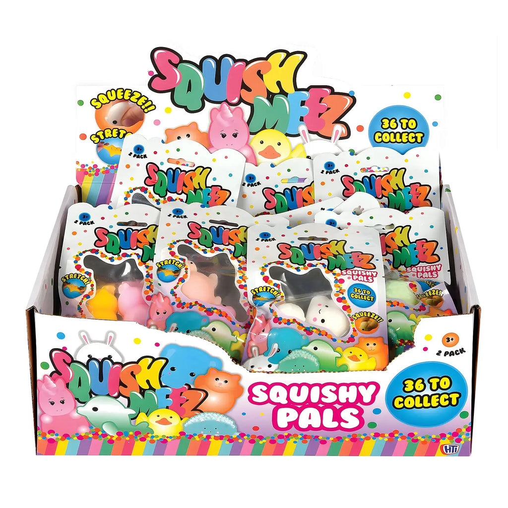 Squish Meez Squishy Pals Toys 2-Pack - Assorted - TOYBOX Toy Shop
