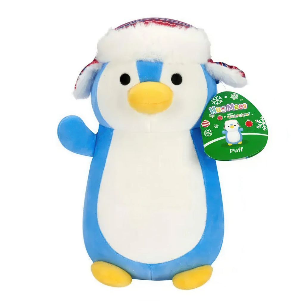 Squishmallows HugMees Puff the Penguin Christmas Plush 35cm - TOYBOX Toy Shop