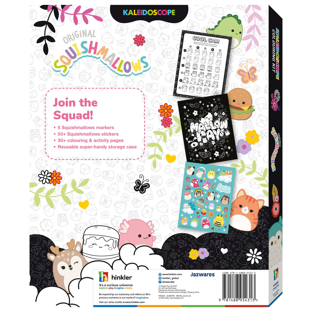 Squishmallows Kaleidoscope Colouring Kit - TOYBOX Toy Shop
