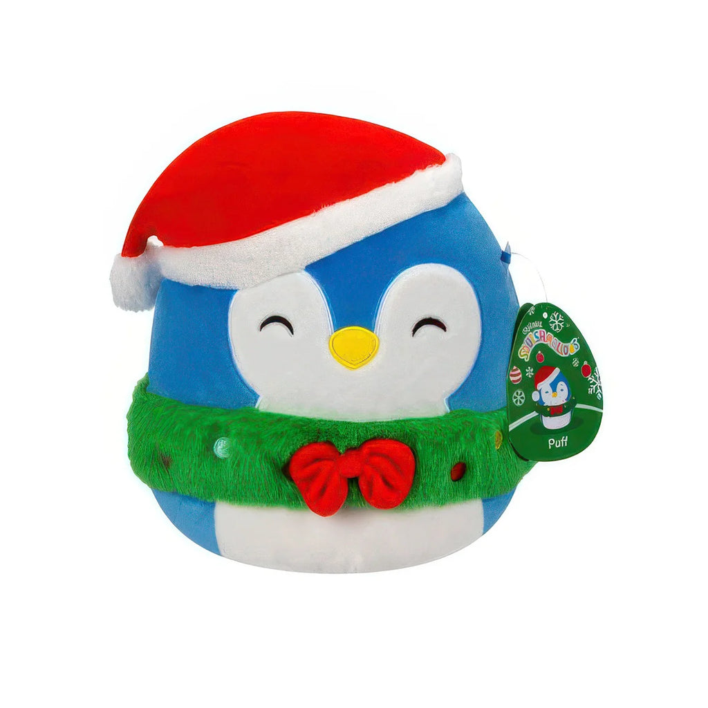 Squishmallows Puff the Penguin Christmas 19 cm Plush - TOYBOX Toy Shop