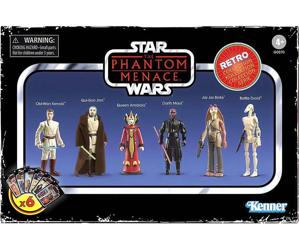 STAR WARS Retro Collection: The Phantom Menace Figure Multipack - TOYBOX Toy Shop