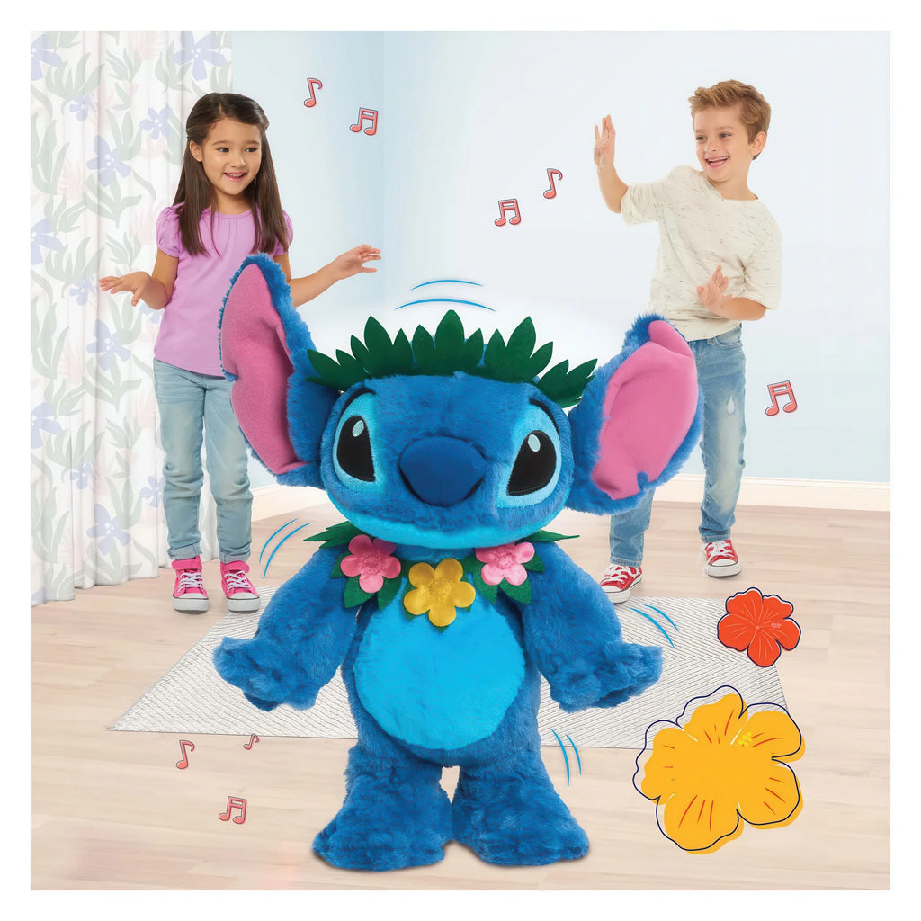 Stitch Dance and Sing Cuddly Interactive Plush